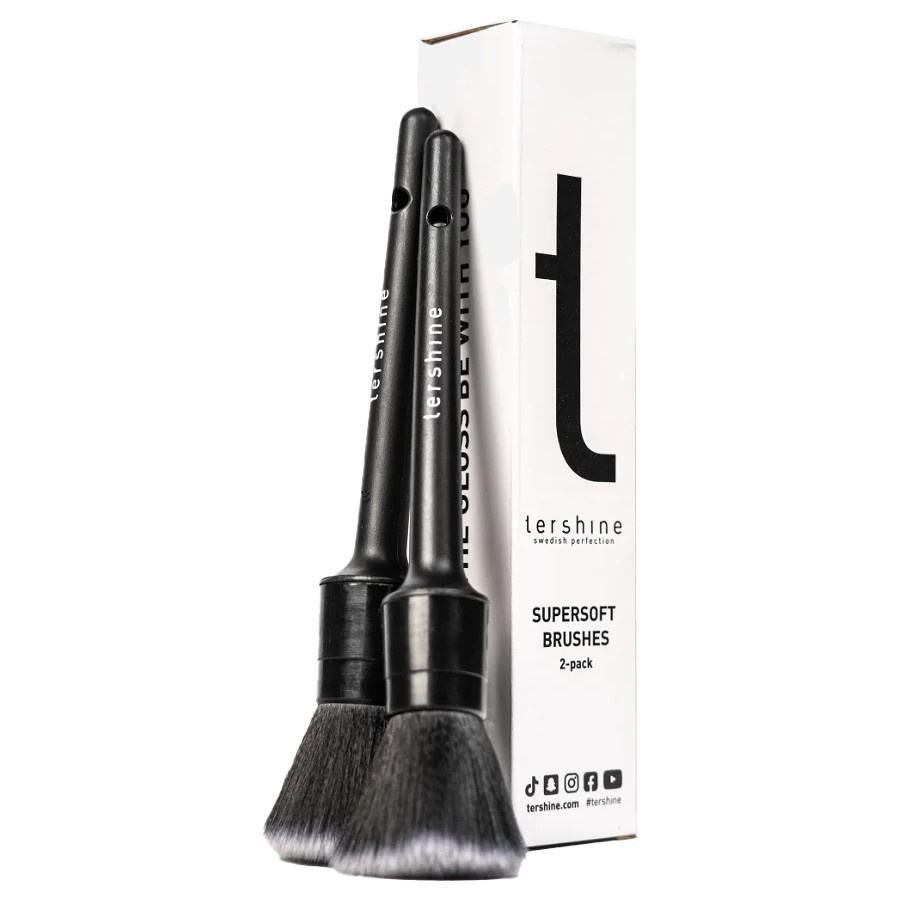 Tershine Supersoft Brushes, supermiękkie pędzle, 2-pack