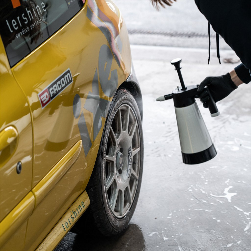 Tershine Tryckspruta - Kallavfettning, 1.5 L