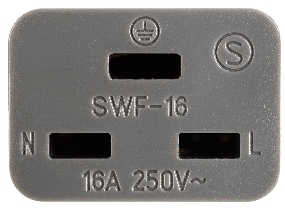 Supra LoRad2.5SPC 16A kątowa wtyczka