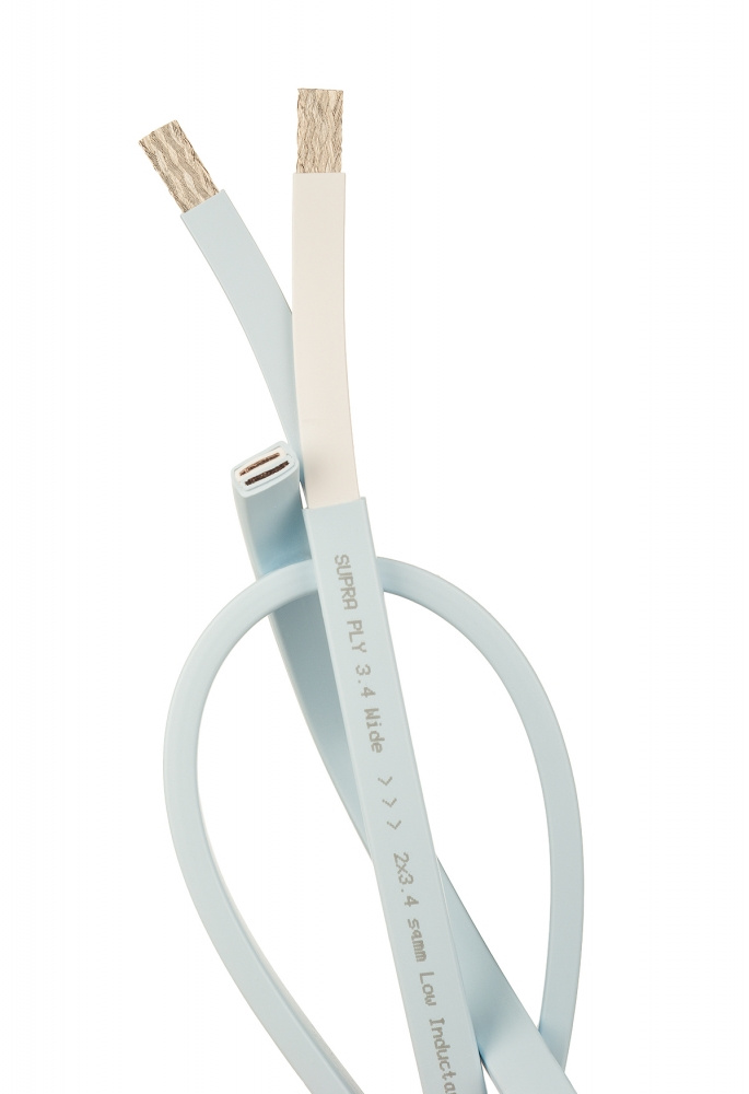 Supra PLY 2x3.4 kabel głośnikowy ice blue, 10 metrów