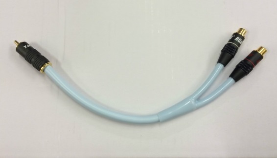 ADAPTER SUPRA Y-Link F-M 25 cm, 1 wtyk do 2 gniazd