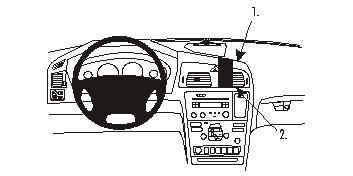 Brodit wzmocniony ProClip, Volvo V70 N/XC70 00-08
