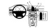 Brodit wzmocniony ProClip, Volvo S80/V70 II/XC70 07-11 Brodit wzmocniony ProClip, Volvo S80/V70 II/XC70 07-11