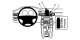 Brodit wzmocniony ProClip, Volvo S80/V70 II/XC70 07-11 Brodit wzmocniony ProClip, Volvo S80/V70 II/XC70 07-11