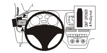 Brodit wzmocniony ProClip, Fiat/Opel