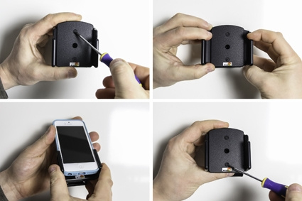 Brodit pasywny uchwyt z przegubem kulowym, Apple iPhone 5/5C/5S/SE