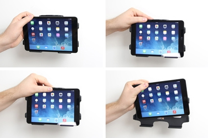 Brodit pasywny uchwyt z przegubem kulowym, Apple iPad Mini (A1432, A1454, A1455)/2 (A1489, A1490, A1491)/3 (A1599, A1600)/Retina