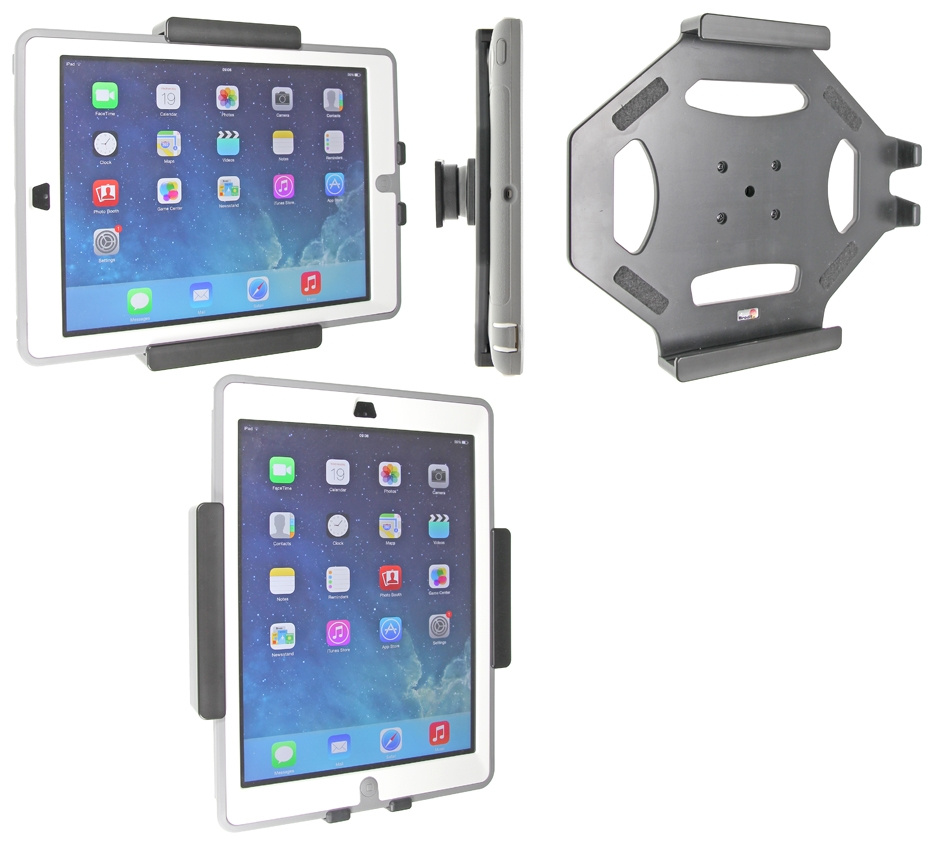 Brodit pasywny uchwyt z przegubem kulowym, Apple iPad 5th Gen (A1822, A1823)/9.7 6th Gen (A1893, A1954)/9.7 New/Air (A1474, A1475, A1476)