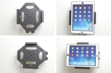 Brodit pasywny uchwyt z przegubem kulowym, Apple iPad 5th Gen (A1822, A1823)/9.7 6th Gen (A1893, A1954)/9.7 New/Air (A1474, A1475, A1476)