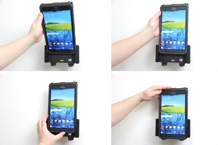 Brodit pasywny uchwyt z przegubem kulowym, Samsung Galaxy Tab Active 8.0 SM-T365
