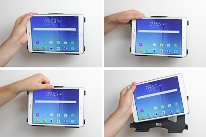 Uchwyt pasywny Brodit z przegubem kulowym, Samsung Galaxy Tab A 9.7