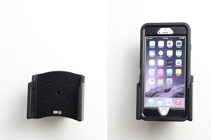Uchwyt pasywny Brodit z przegubem kulowym, Apple iPhone 6 Plus/6S Plus/7 Plus/8 Plus