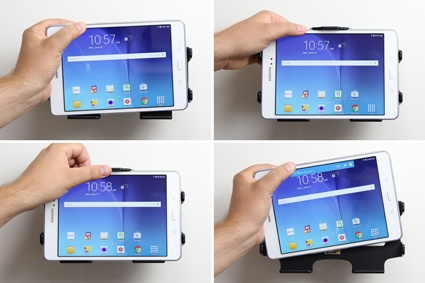 Uchwyt pasywny Brodit z przegubem kulowym, Samsung Galaxy Tab A 8.0 (2015) SM-T350