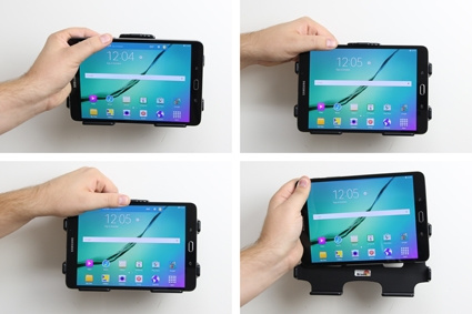 Uchwyt pasywny Brodit z przegubem kulowym, Samsung Galaxy Tab S2 8.0 SM-T713 /SM-T719