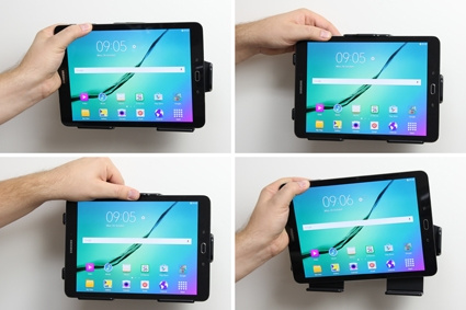 Uchwyt pasywny Brodit z przegubem kulowym, Samsung Galaxy Tab S2 9.7 SM-T810/SM-T813/SM-T815/SM-T819