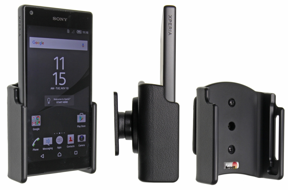 Uchwyt pasywny Brodit z przegubem kulowym, Sony Xperia Z5 Compact