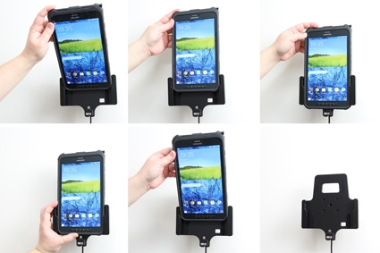 Brodit Aktywny uchwyt z wtyczką do gniazda zapalniczki, Samsung Galaxy Tab Active 8.0 SM-T365