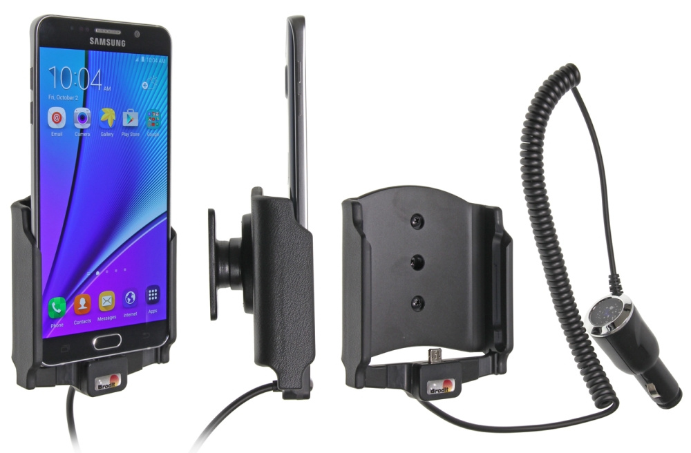 Brodit Aktywny uchwyt z wtyczką do gniazda zapalniczki, Samsung Galaxy Note 5