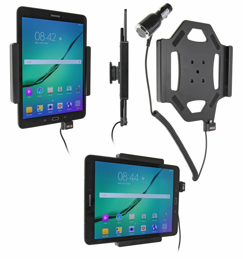 Brodit Aktywny uchwyt z wtyczką do gniazda zapalniczki, Samsung Galaxy Tab S2 9.7 SM-T810/SM-T813/SM-T815/SM-T819