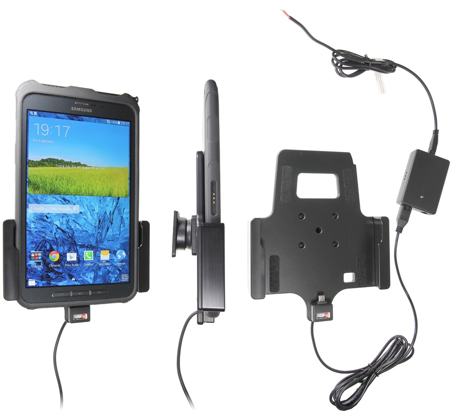 Uchwyt aktywny Brodit do stałej instalacji, Samsung Galaxy Tab Active 8.0 SM-T365