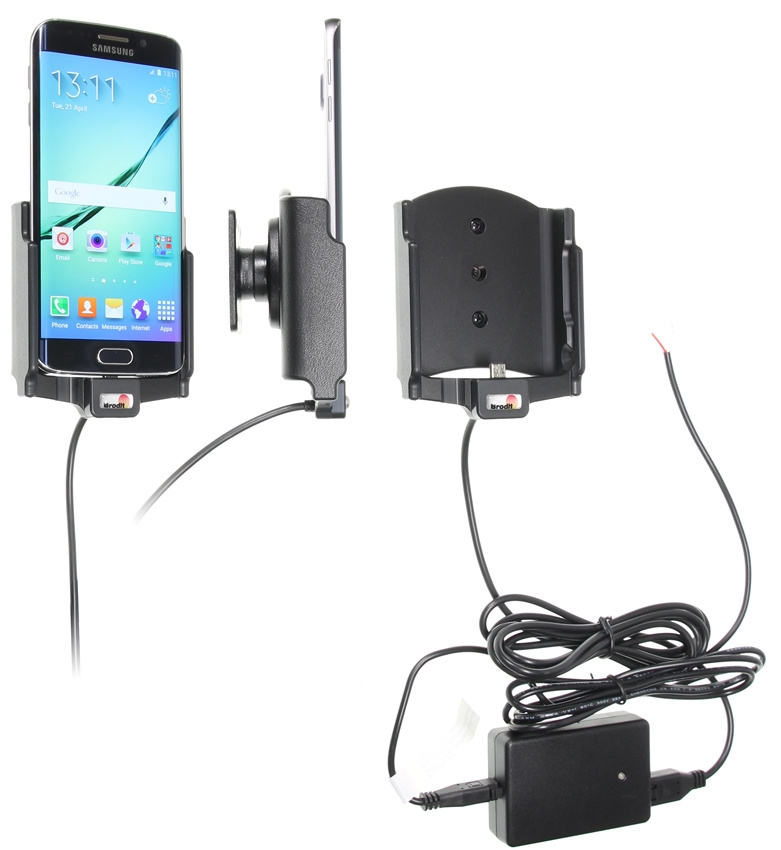 Brodit Aktywny uchwyt do stałej instalacji, Samsung Galaxy S6 edge