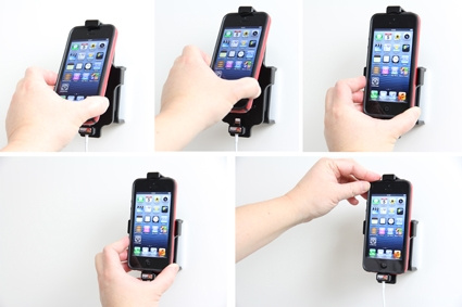 Brodit Uchwyt do połączenia kablowego, Apple iPhone 5/5C/5S/SE