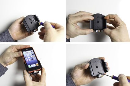 Brodit Uchwyt do połączenia kablowego, Apple iPhone 5/5C/5S/SE