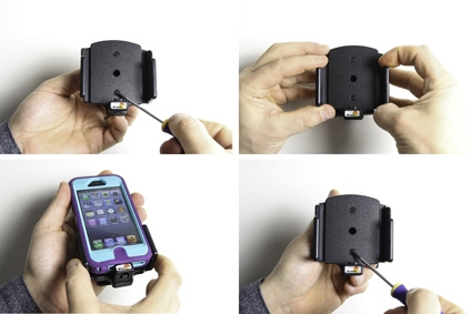 Brodit Uchwyt do połączenia kablowego, Apple iPhone 5/5S/SE