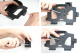 Brodit Uchwyt do połączenia kablowego, Apple iPad Mini (A1432, A1454, A1455) Brodit Uchwyt do połączenia kablowego, Apple iPad Mini (A1432, A1454, A1455)