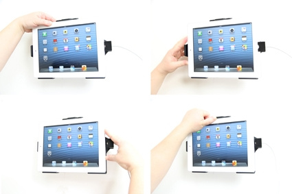Brodit Uchwyt do połączenia kablowego, Apple iPad 4th Gen (A1458, A1459, A1460)/With Retina (Lightning Connector)