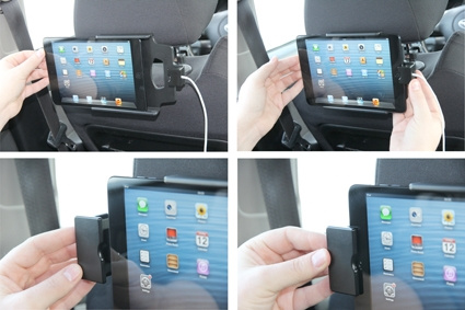 Brodit Uchwyt z zamkiem sprężynowym, Apple iPad Mini (A1432, A1454, A1455)