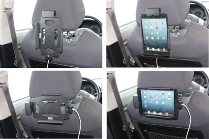 Brodit Uchwyt z zamkiem sprężynowym, Apple iPad Mini (A1432, A1454, A1455)