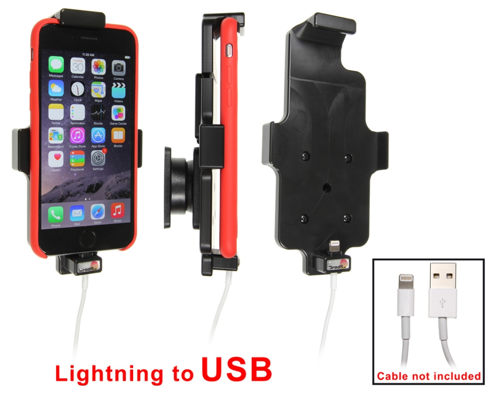 Brodit Uchwyt do połączenia kablowego, Apple iPhone 6