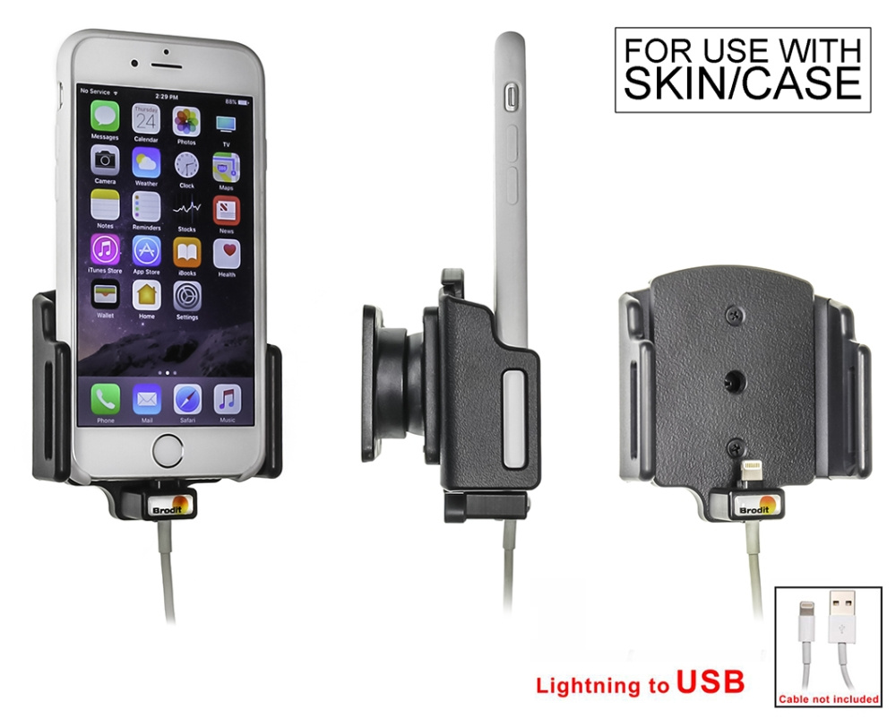 Brodit Uchwyt do połączenia kablowego, Apple iPhone 6