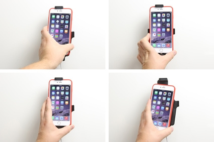 Brodit Uchwyt do połączenia kablowego, Apple iPhone 6 Plus/6S Plus/7 Plus/8 Plus/Xs Max