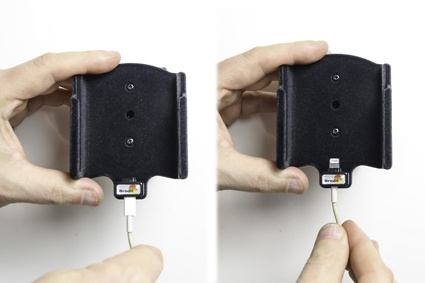 Brodit Uchwyt do połączenia kablowego, Apple iPhone X/Xs