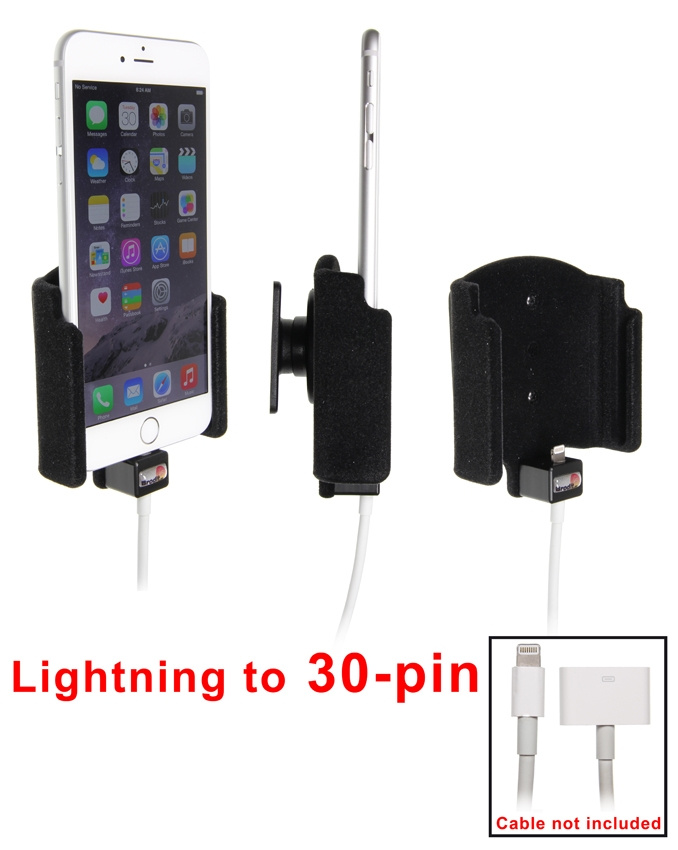 Brodit Uchwyt do połączenia kablowego, Apple iPhone 6S Plus/7 Plus/8 Plus/Xs Max