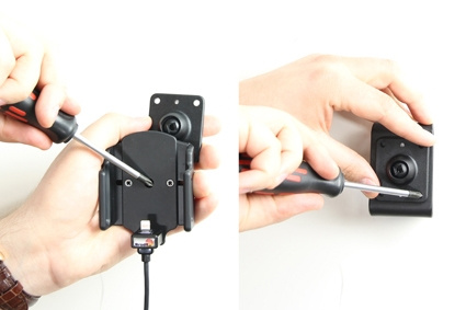 Brodit aktywny uchwyt z kablem USB i adapterem do gniazda zapalniczki, Apple iPhone 5/5C/5S/SE