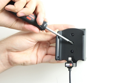 Brodit aktywny uchwyt z kablem USB i adapterem do gniazda zapalniczki, Apple iPhone 5C