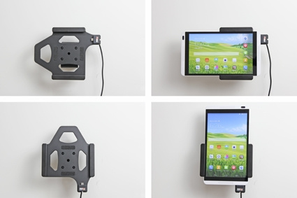 Brodit aktywny uchwyt z kablem USB i adapterem do gniazda zapalniczki, Huawei MediaPad M1 8.0
