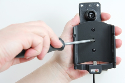 Brodit aktywny uchwyt z kablem USB i adapterem do gniazda zapalniczki, Samsung Galaxy S6 edge