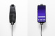 Aktywny uchwyt Brodit z kablem USB i adapterem do gniazda zapalniczki, Samsung Galaxy S10+/S8+/S9+ Aktywny uchwyt Brodit z kablem USB i adapterem do gniazda zapalniczki, Samsung Galaxy S10+/S8+/S9+