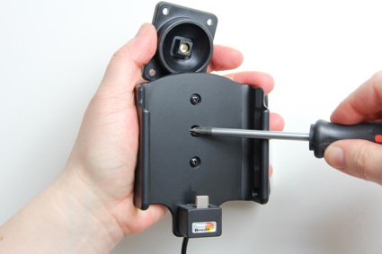 Aktywny uchwyt Brodit z kablem USB i adapterem do gniazda zapalniczki, Samsung Galaxy S8+