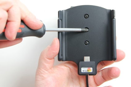 Aktywny uchwyt Brodit z kablem USB i adapterem do gniazda zapalniczki, Samsung Galaxy S8+