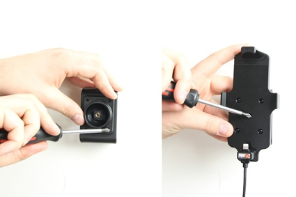 Aktywny uchwyt Brodit do stałej instalacji, Apple iPhone 5/5C/5S/SE