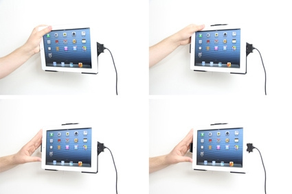 Aktywny uchwyt Brodit do stałej instalacji, Apple iPad 4th Gen (A1458, A1459, A1460)/With Retina (Lightning Connector)