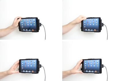 Aktywny uchwyt Brodit do stałej instalacji, Apple iPad Mini (A1432, A1454, A1455)
