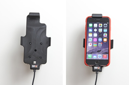 Aktywny uchwyt Brodit do stałej instalacji, Apple iPhone 12 Mini/13 Mini/6/6S/7/8/SE 2nd Gen 2020