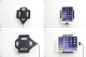 Aktywny uchwyt Brodit do stałej instalacji, Apple iPad Air 2 (A1566, A1567)/Pro 9.7 (A1673, A1674, A1675) Aktywny uchwyt Brodit do stałej instalacji, Apple iPad Air 2 (A1566, A1567)/Pro 9.7 (A1673, A1674, A1675)