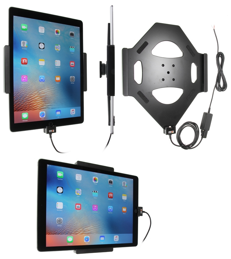 Aktywny uchwyt Brodit do stałej instalacji, Apple iPad Pro 12.9 (A1584, A1652, A1670, A1671)